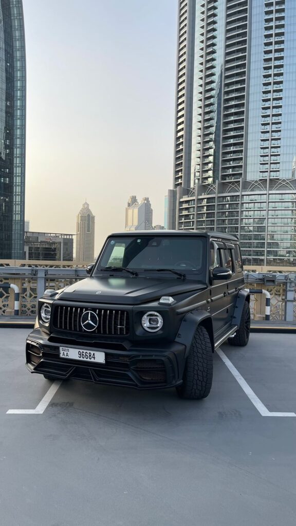 Mercedes G63 Wald black Matt 2021