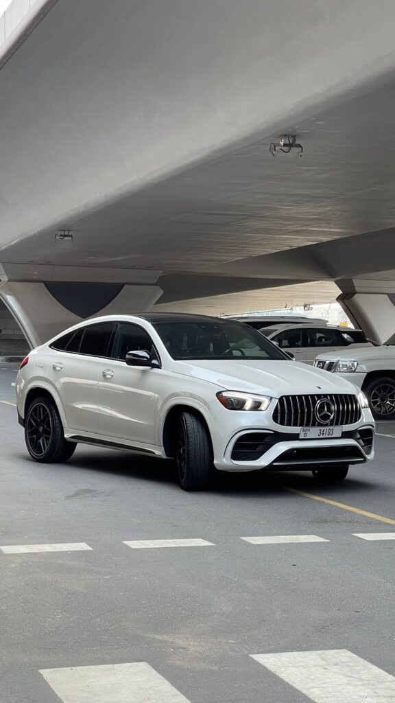 Mercedes GLE 63 white 2021