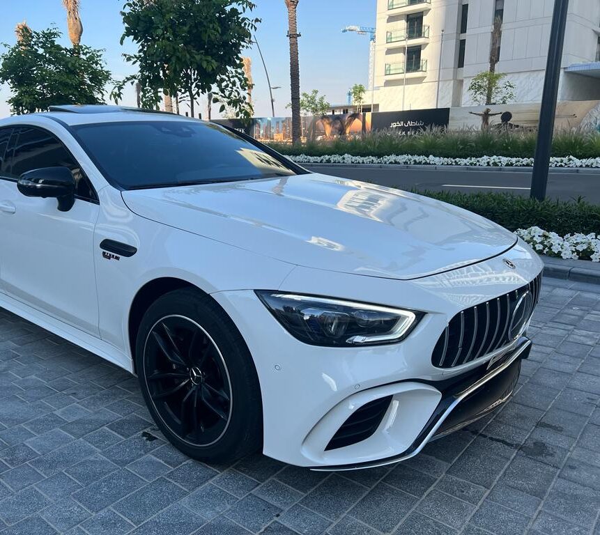 GT AMG white 2021